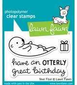 Lawn Fawn Year Five Otter stamp set